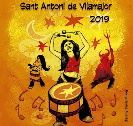 Diseño del Cartel de la Festa Major de Sant Antoni de Vilamajor