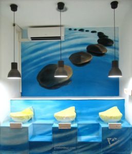 Pintura Mural para Salón de Estética Masternails