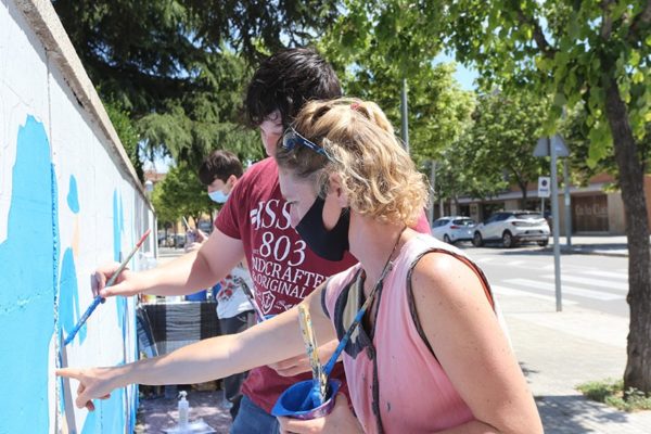 Taller de Pintura Mural: Inmigración, Lliçà de Vall