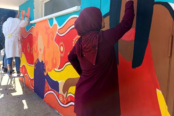 Taller de Pintura Mural de la Diversitat a Escola