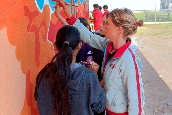 Taller de Pintura Mural de la Diversitat a Escola