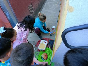 Taller de Pintura Mural de la Sabana a l'Escola Granullarius