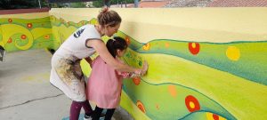 Taller de Pintura Mural Infantil a l' Escola Granullarius