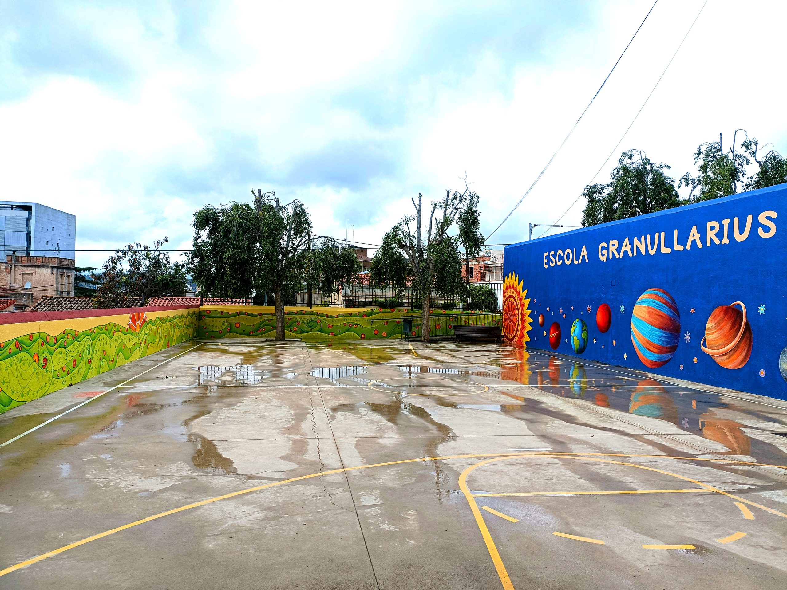 Taller de Pintura Mural Infantil a l' Escola Granullarius